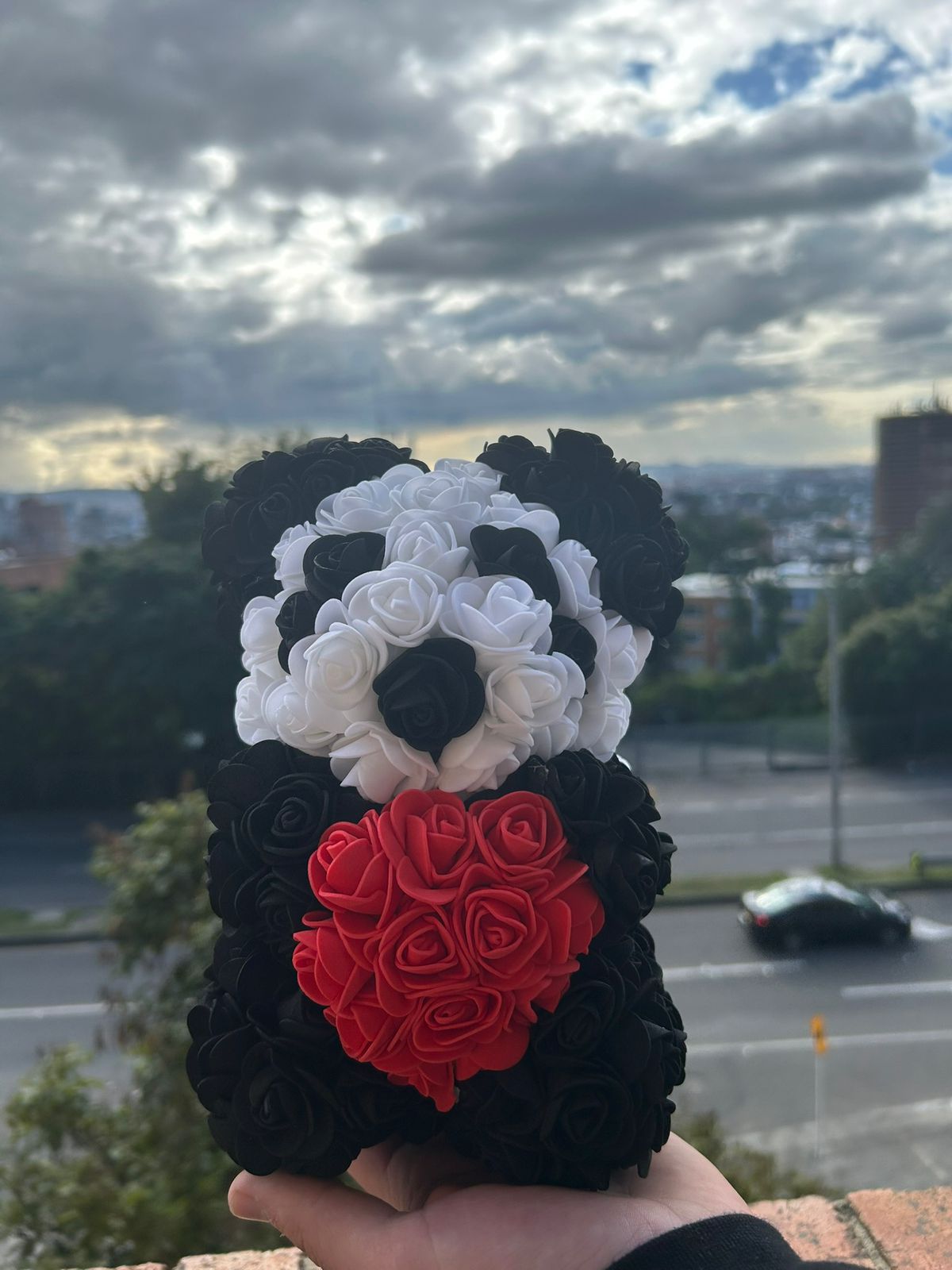 Osito de Rosas Artificiales